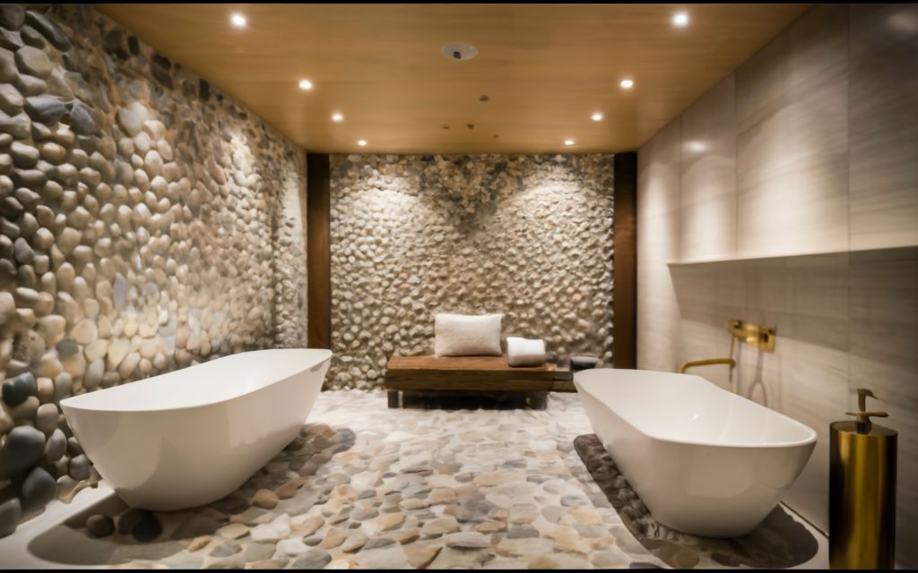 Pebbles Bathroom Tiles