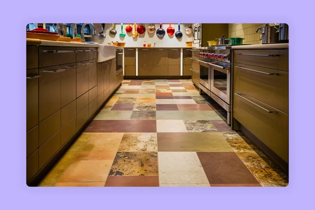Slip Resistant Kitchen Floor