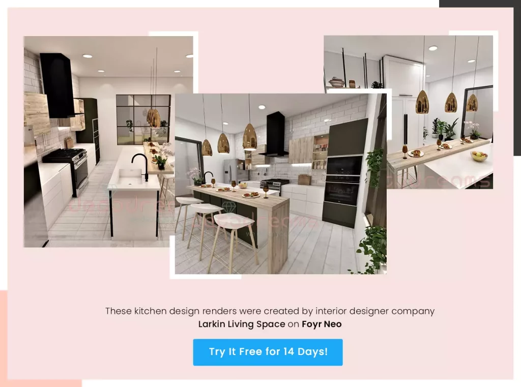 kitchen-design-render-created-by-larkin-living-space on Foyr Neo