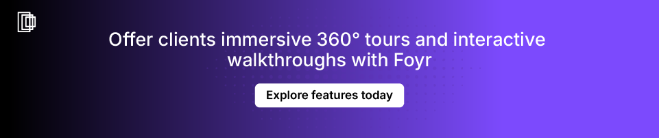 Foyr helps create immersive 360-degree tours.