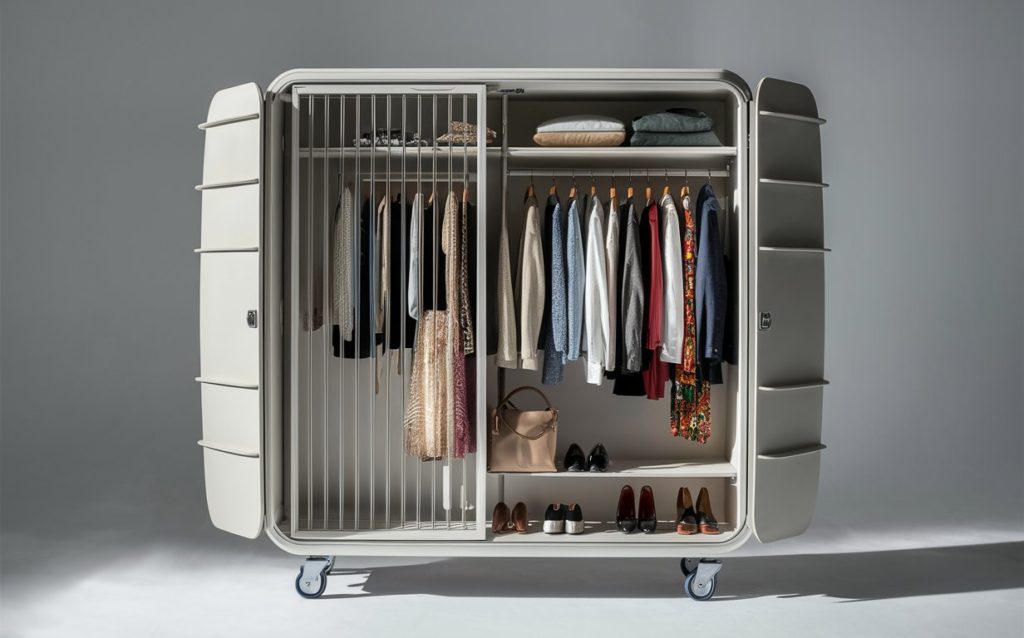 Closed Portable Closets: Organize Your Space on the Go!