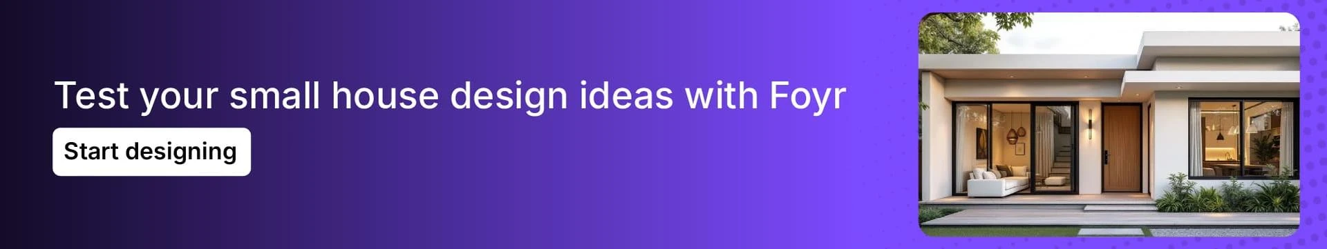 Try Foyr's material library for testing colors and textures