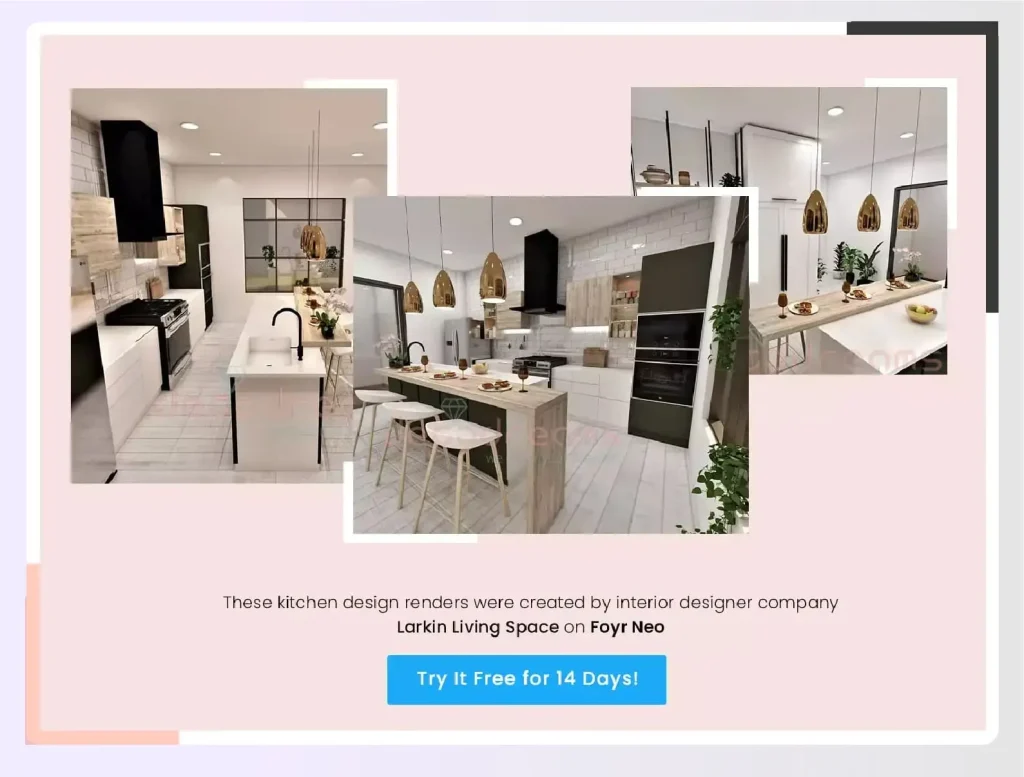 Auto-punching sinks and cavities in kitchen design 