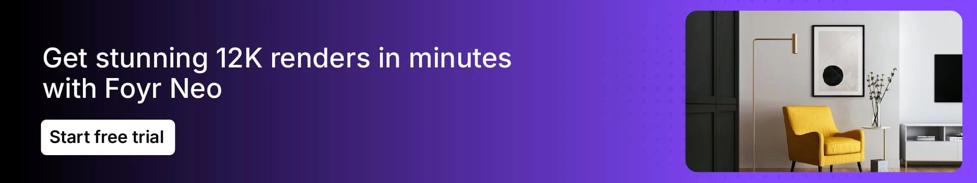 Foyr Neo offers fast 12K rendering engine feature 