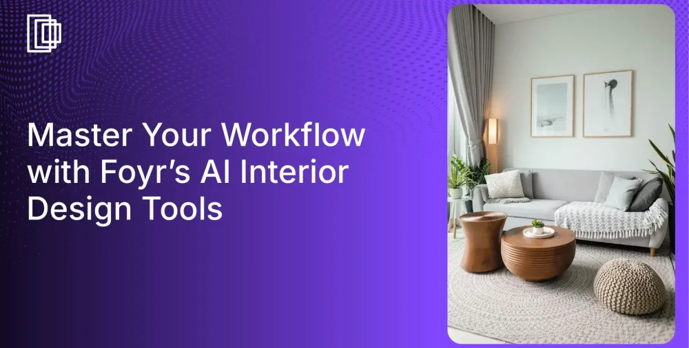 Interior designers prefer using Foyr’s AI interior design tools