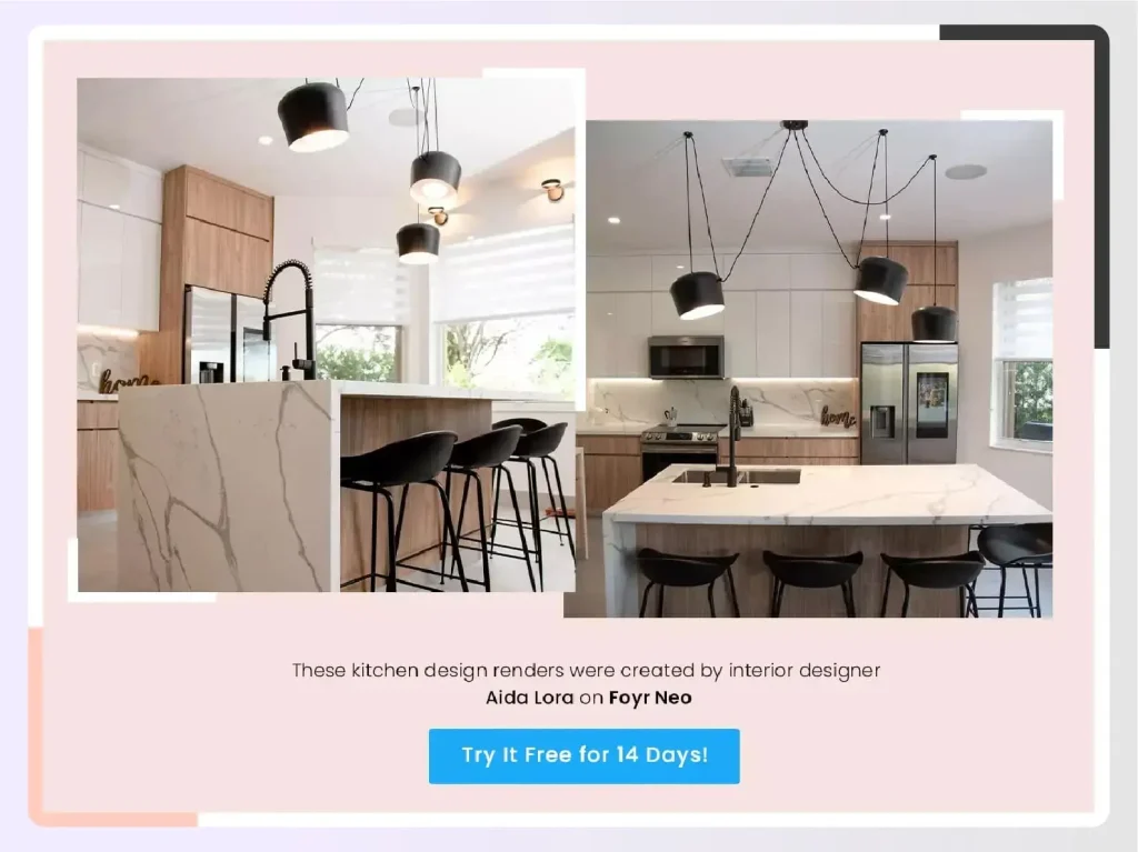 Sharing 360 walkthroughs and renders with clients easily 
