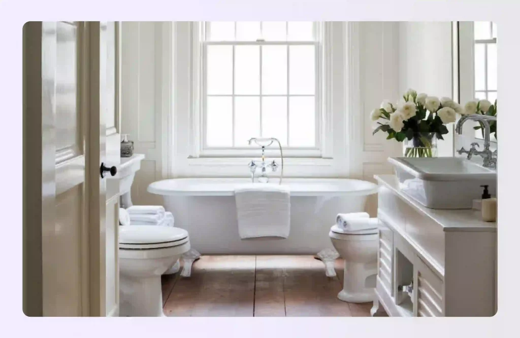 Classic White-on-White