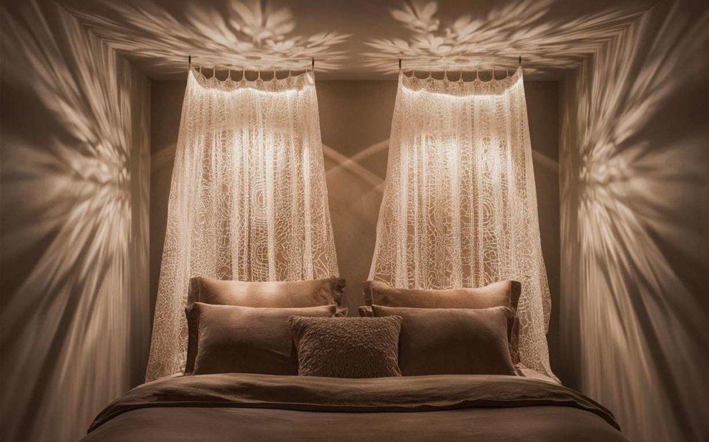 custom Light canopies for the bedroom