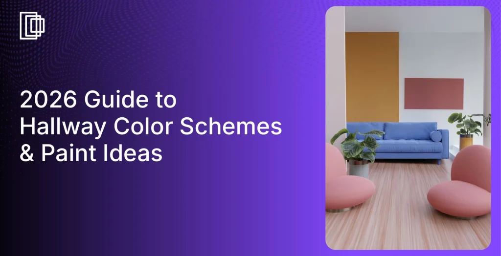 Use Foyr Neo to quickly render hallway colors in 3D