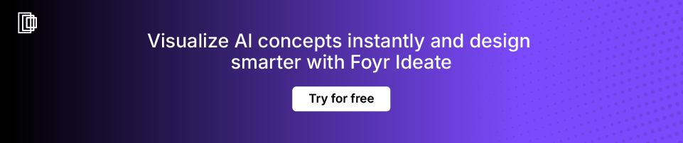 Use Foyr Ideate AI for interior visualization in 3D