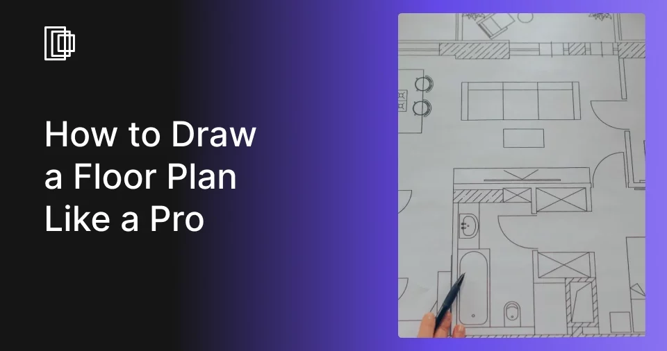 How to draw a floor plan