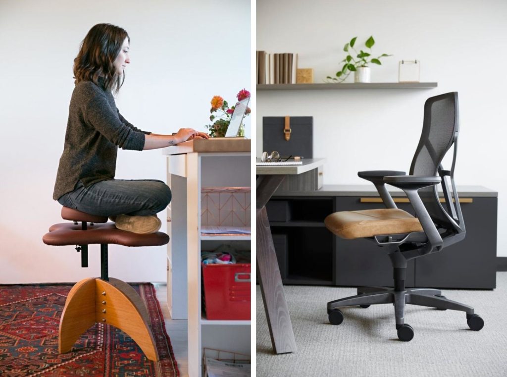 Furniture design with health-focused ergonomics