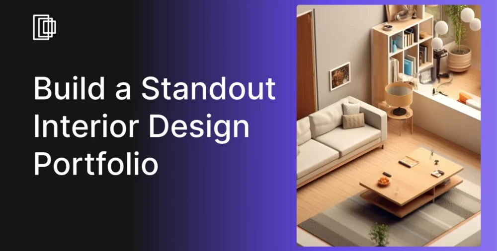 how to create an interior design portfolio