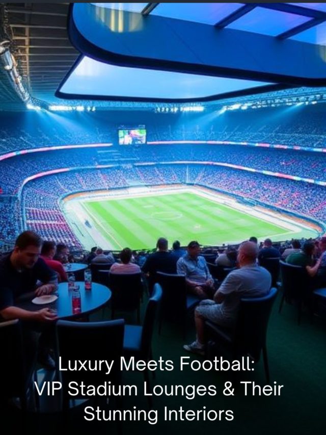 Exploring the most stunning stadium VIP lounges.