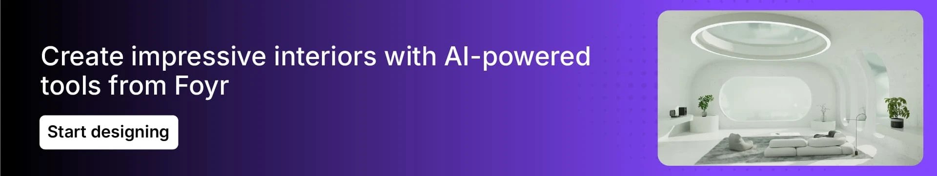 Foyr is a popular AI-powered interior design software Foyr is a popular AI-powered interior design software