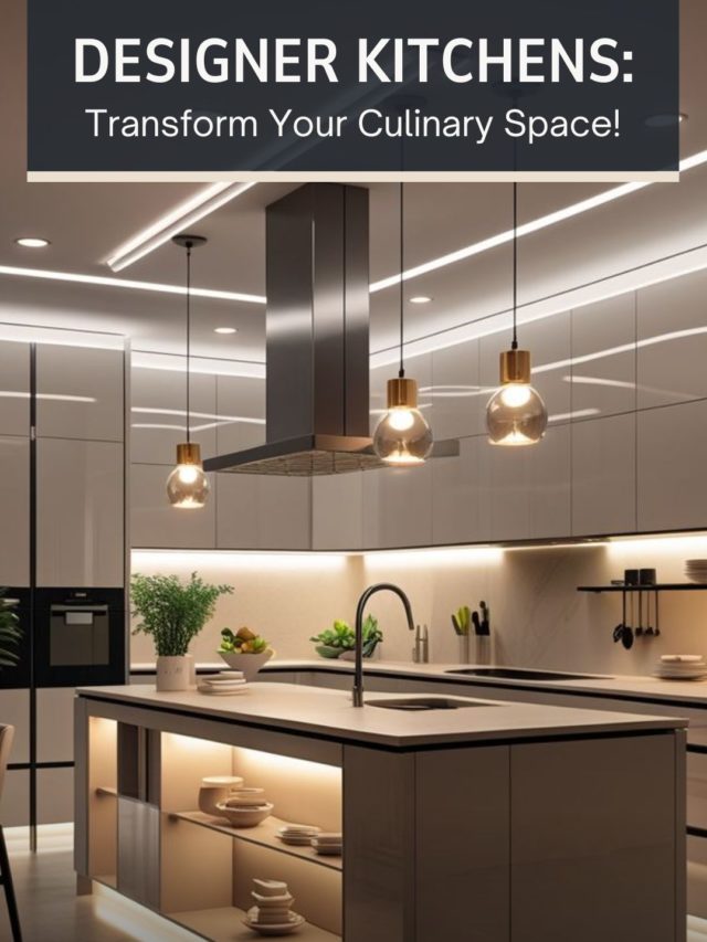 Designer Kitchens: Transform Your Culinary Space!