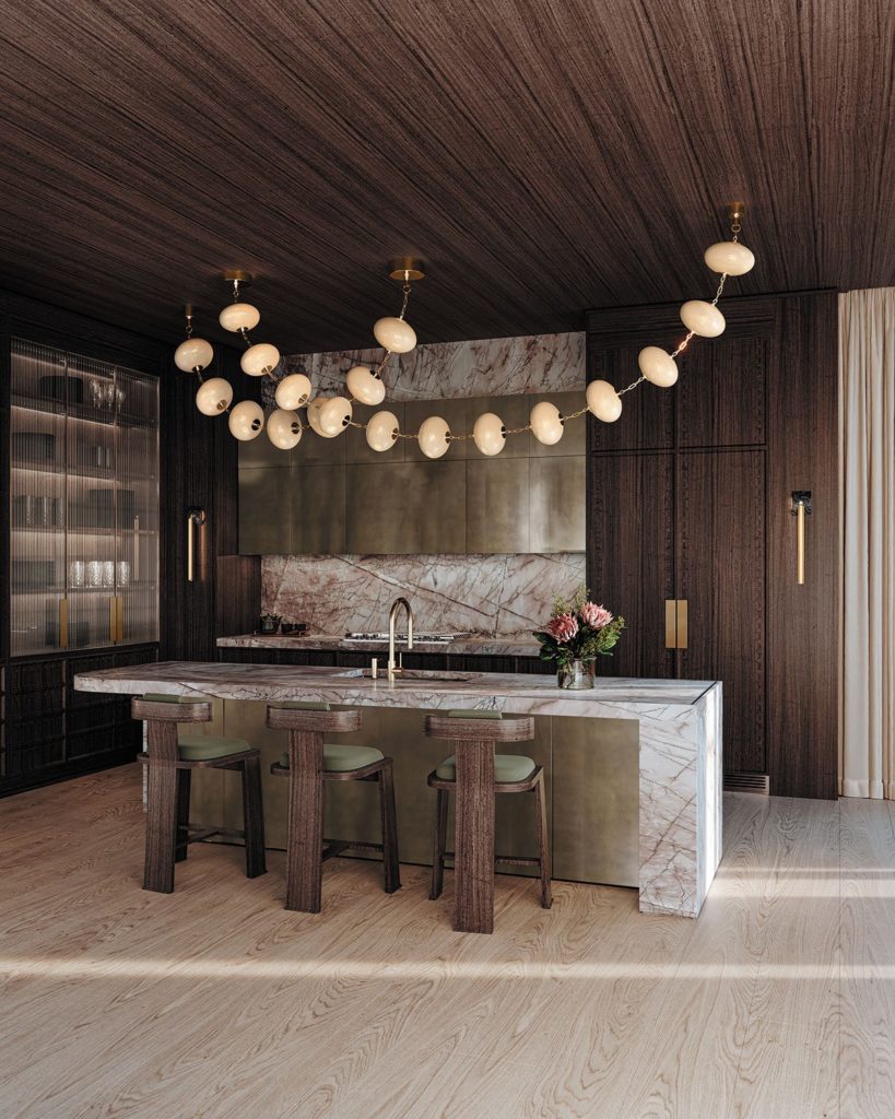 Hudson Valley Lighting’s Nephele chandelier
