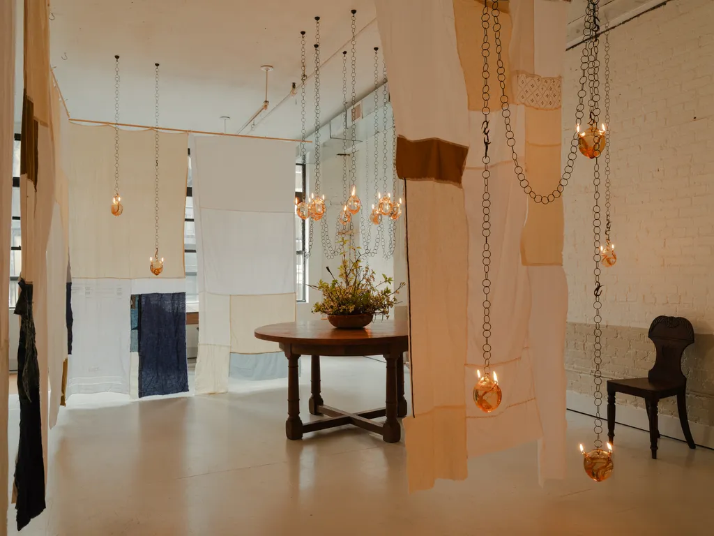 Lindsey Adelman’s Ethereal Oil Lamps at New York Design Week 
