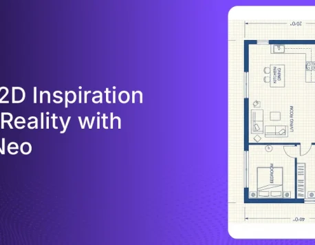 Introducing 2D to 3D in Foyr Neo: Redefining Design Freedom