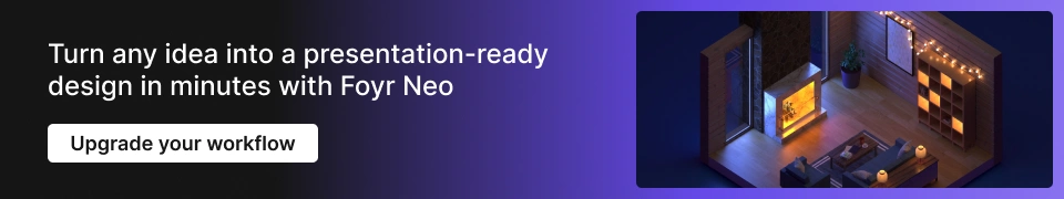 Foyr Neo enables designers to quickly iterate on client projects