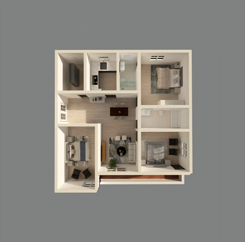 Try 3-bedroom house plan design in Foyr Try 3-bedroom house plan design in Foyr