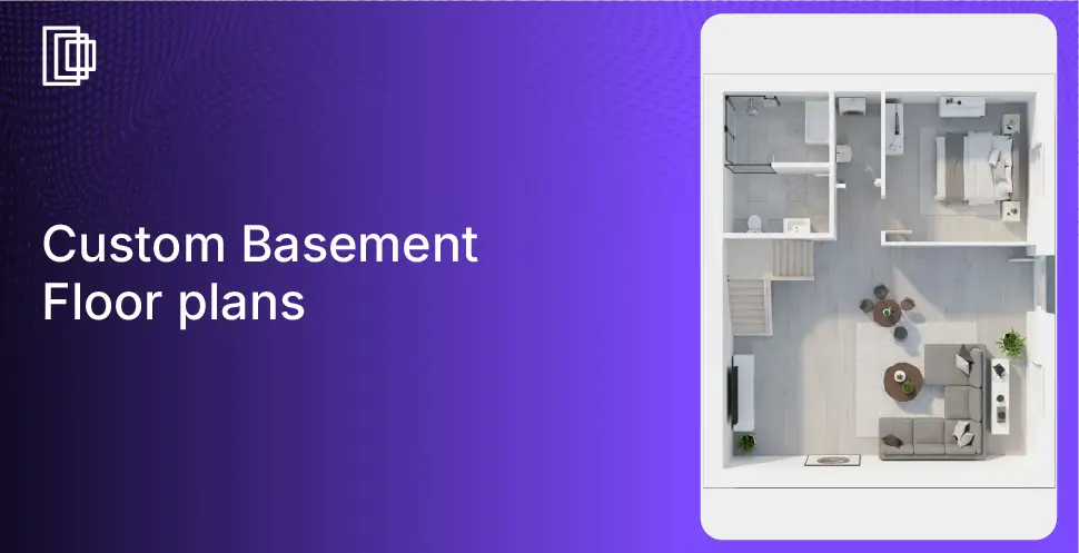 Create basement floor plans with Foyr