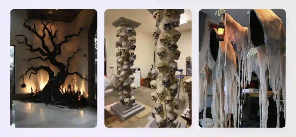 DIY Halloween creepy crafts design ideas