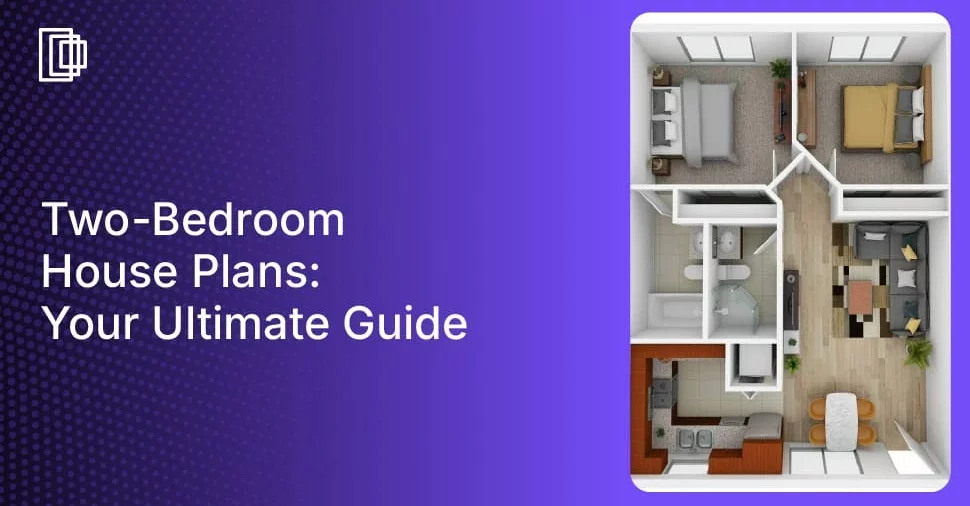 Design modern two-bedroom houses with Foyr