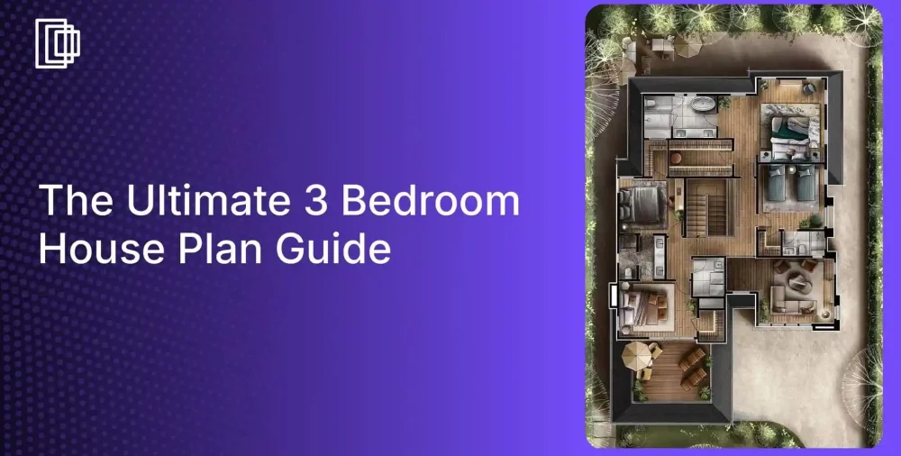Develop 3-bedroom house plans with Foyr