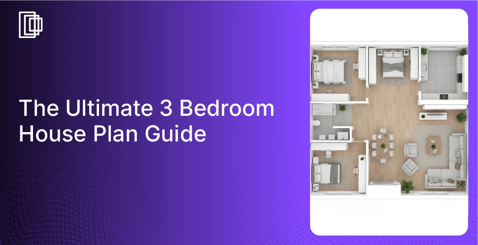 Develop 3-bedroom house plans with Foyr