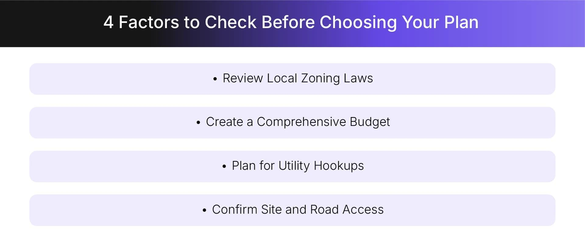 Factors to consider while choosing floor plan