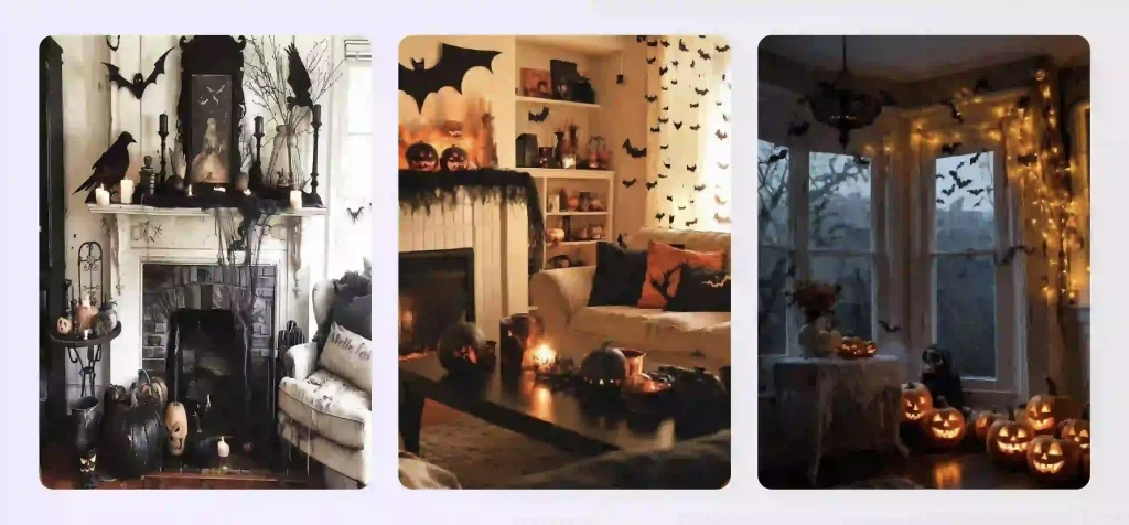 Halloween design ideas for living room