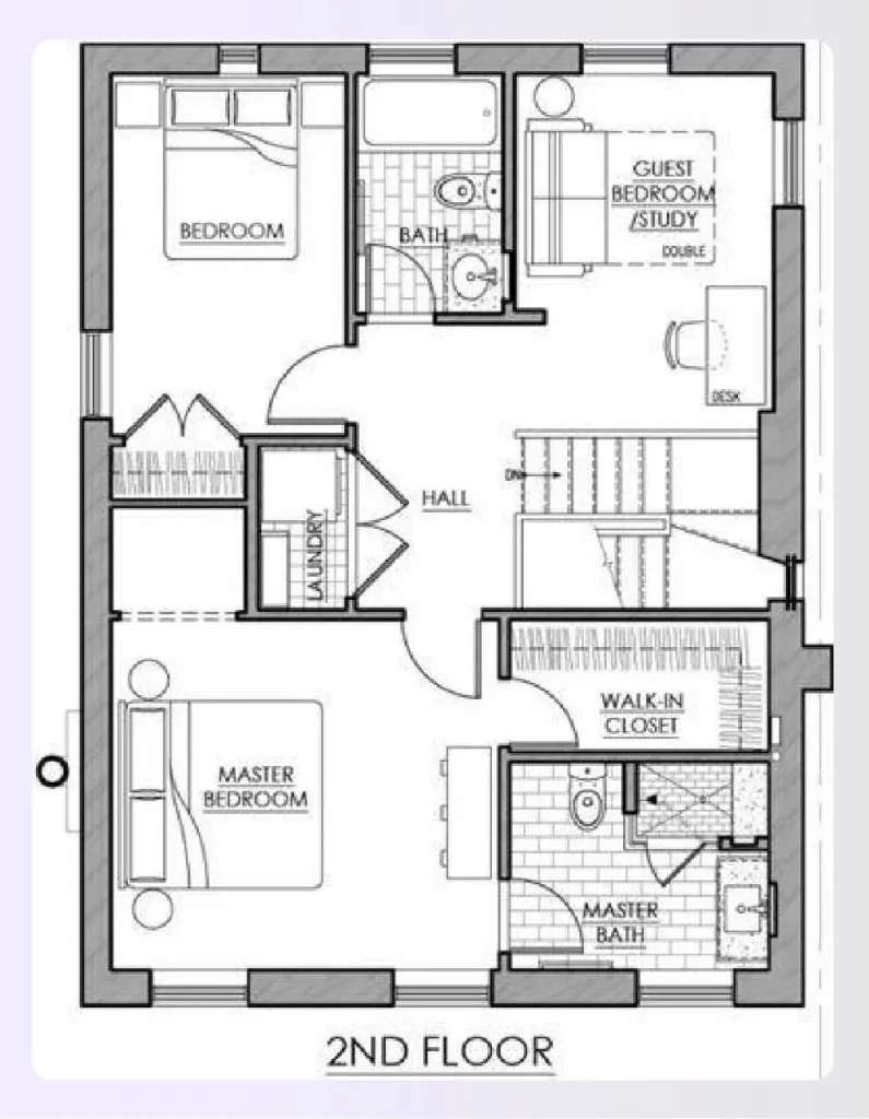 Luxury carriage house garage apartment layout