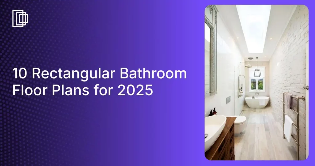 rectangular bathroom floor plans