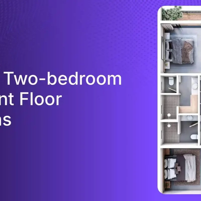 8 Two-bedroom Apartment Floor Plan Examples You Can Design Yourself