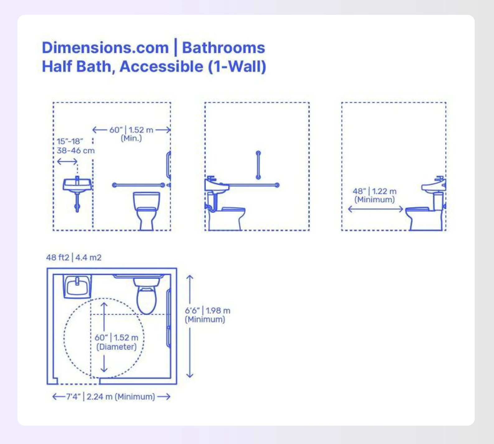 An alcove-style accessible stall in a public restroom An alcove-style accessible stall in a public restroom