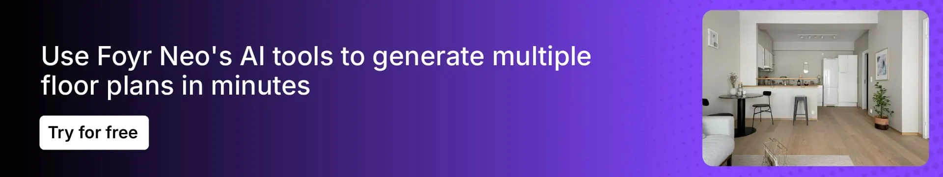 Create 3D render of barndominium layouts with Foyr Neo