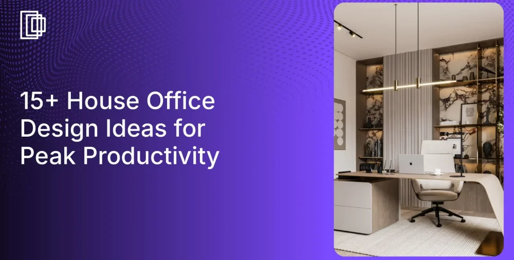 Designing a productive home office layout with Foyr