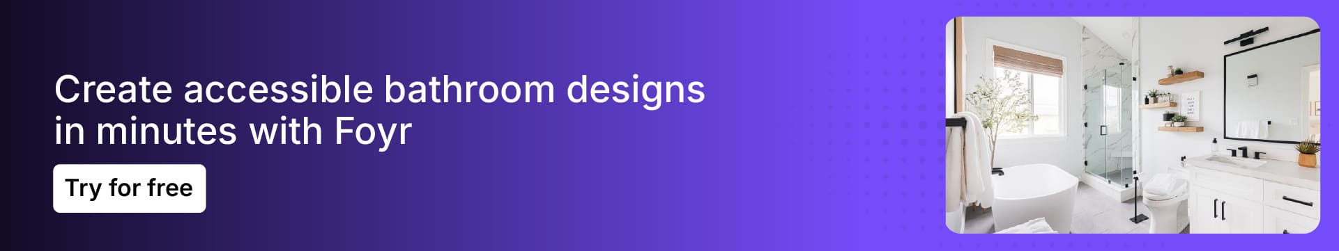 Foyr helps create photorealistic 3D bathroom renders Foyr helps create photorealistic 3D bathroom renders