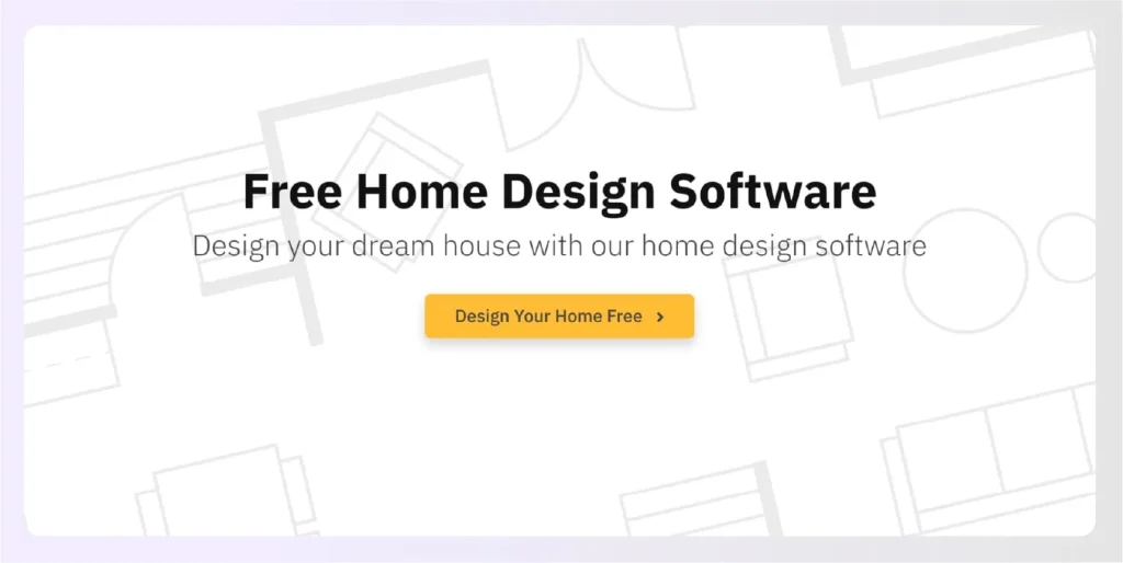 SmartDraw's technical drawing interface showing floor plan creation with architectural symbols and templates