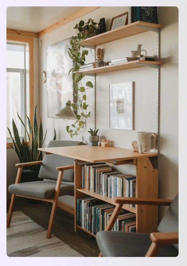 Storage solutions in studio apartments