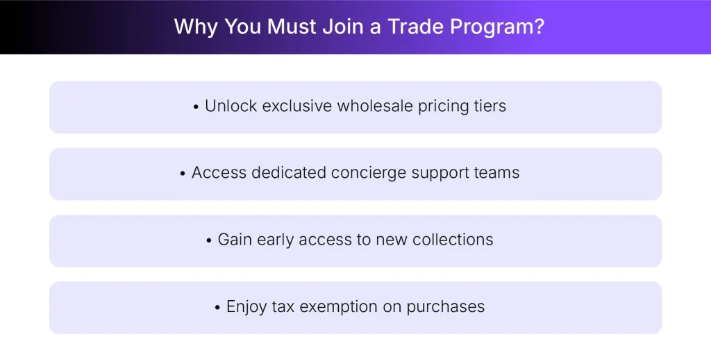 Why interior designers must join a trade program Why interior designers must join a trade program