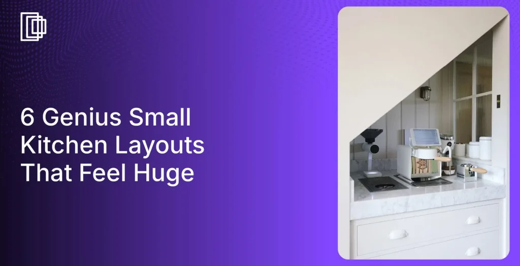 Create modern small kitchen designs easily with Foyr Neo