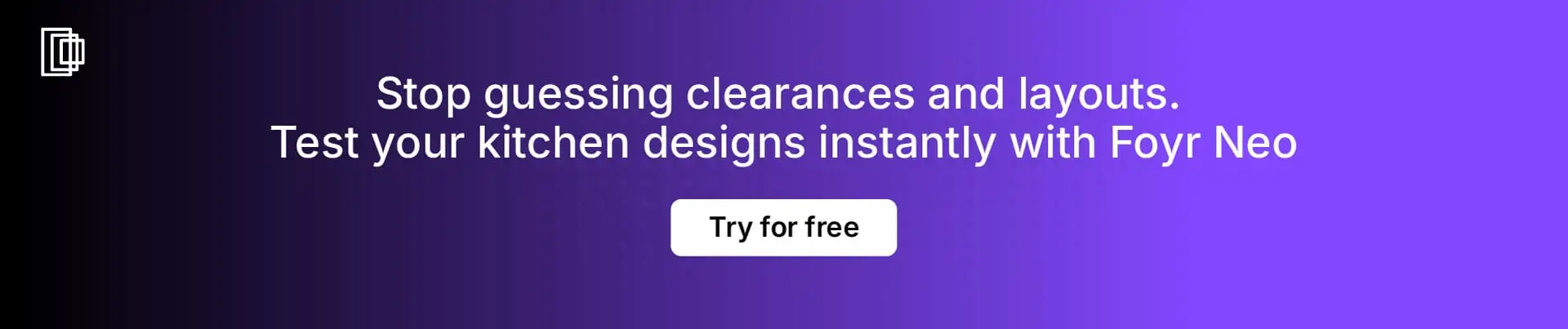 Use Foyr Neo 3D kitchen layout planning tool for interior designers