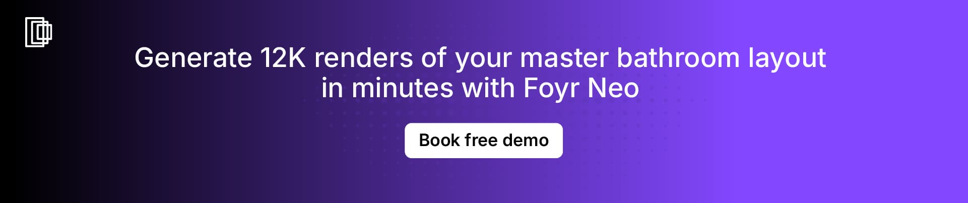 Use Foyr Neo to get 12K renders of large bathroom layout ideas in minutes Use Foyr Neo to get 12K renders of large bathroom layout ideas in minutes