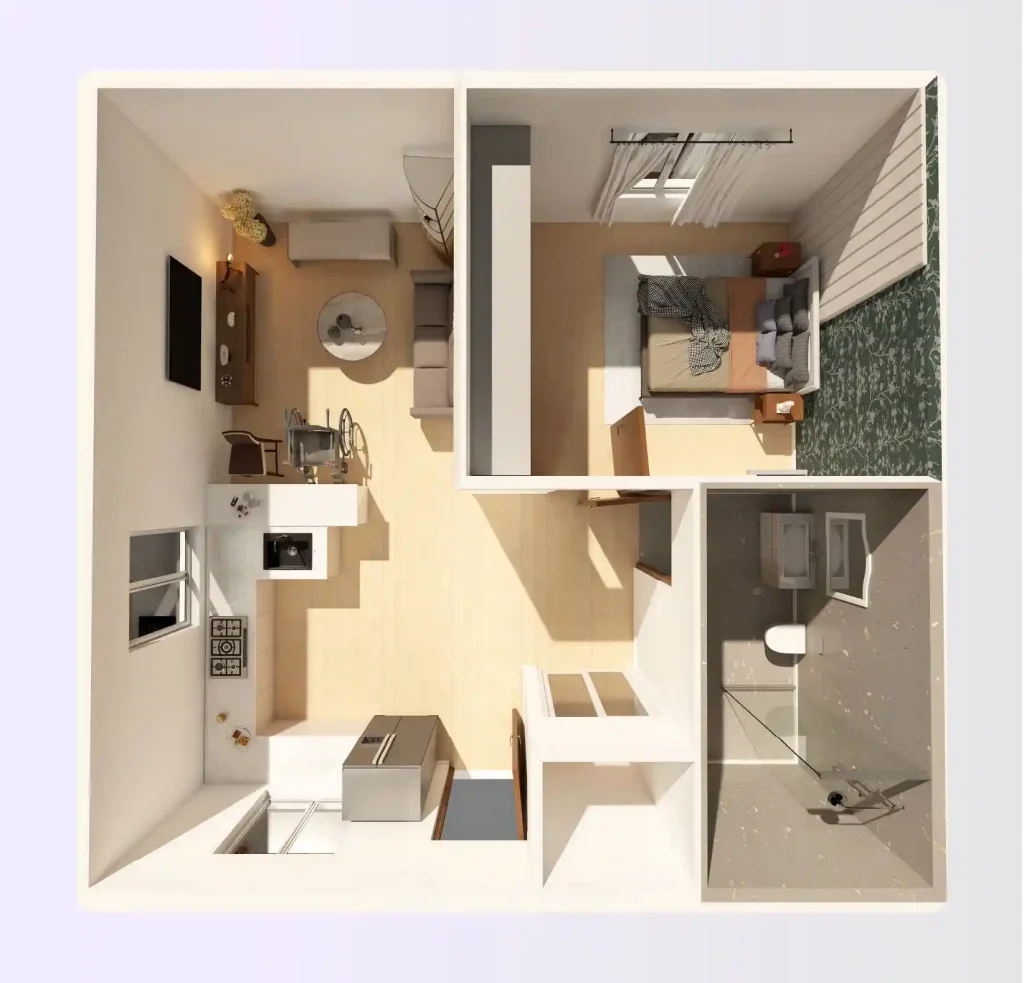 Edit this ADA Compliant Floor Plan in Foyr
