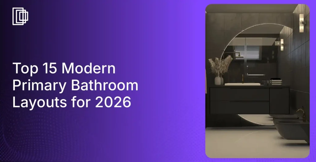 Use Foyr Neo to try primary bathroom layout ideas