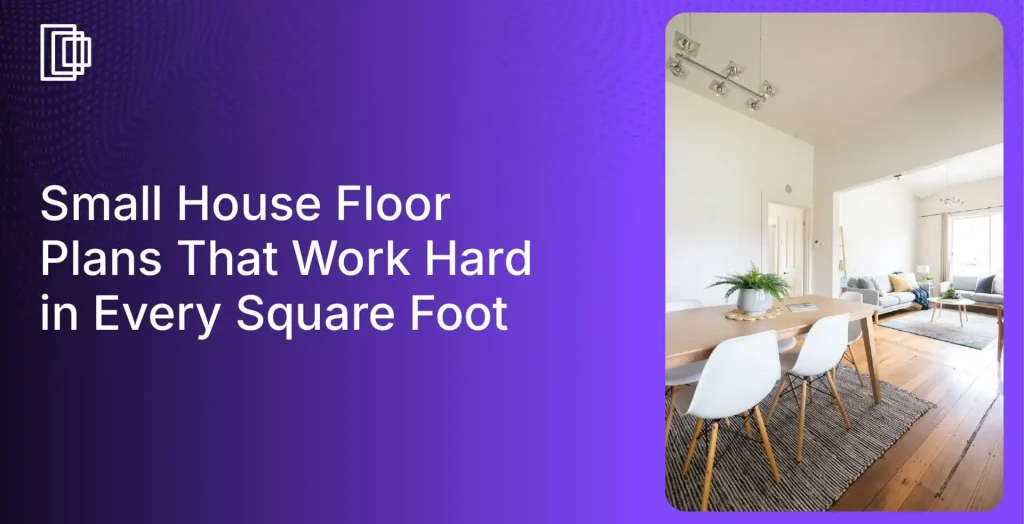 Use Foyr Neo to design small house floor plans with precise dimensions