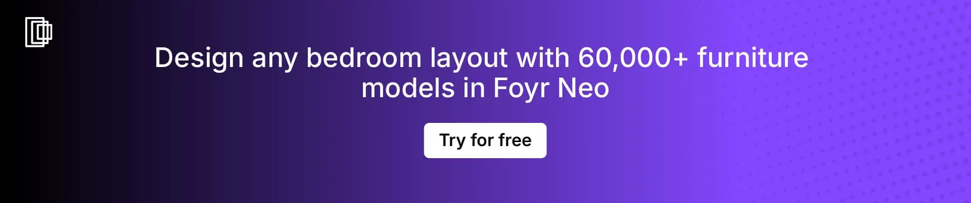 Use drag-and-drop furniture placement tool in Foyr Neo to create a bedroom floor plan Use drag-and-drop furniture placement tool in Foyr Neo to create a bedroom floor plan
