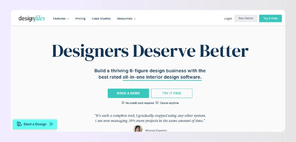 DesignFiles supports mood boards, selections, and client presentations DesignFiles supports mood boards, selections, and client presentations